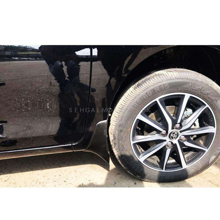 Toyota Yaris NB Mud Flaps Black 4 Pcs- Model 2020-2021