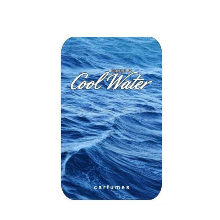 Cool Water Car Branded Perfume Card Hanging Carfumes