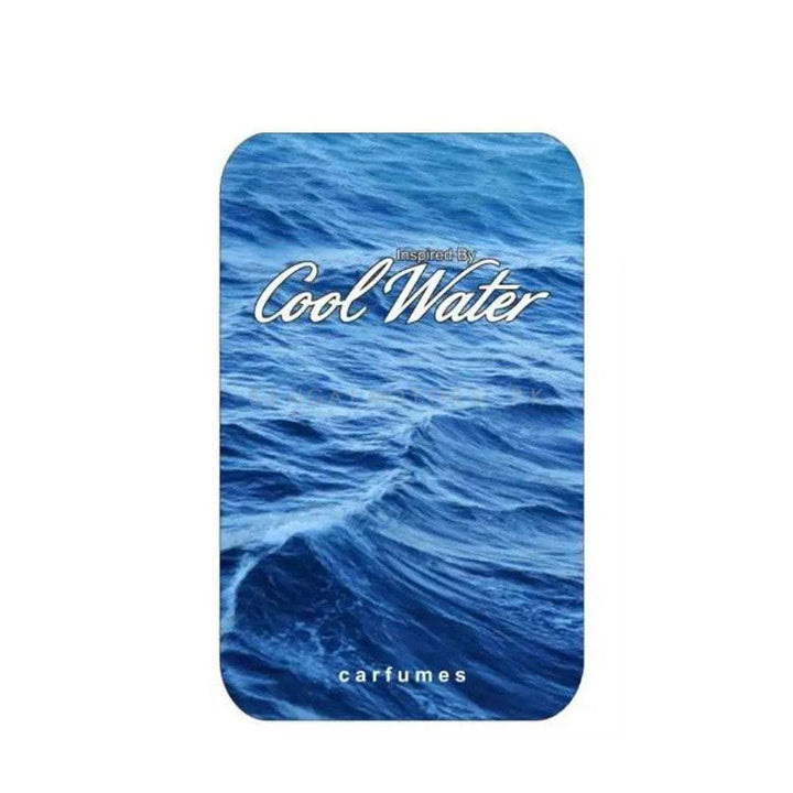 Cool Water Car Branded Perfume Card Hanging Carfumes