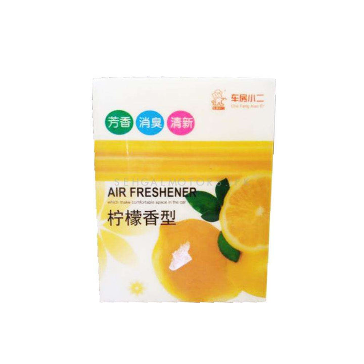 Fruity Flavors Gel Car Air Freshener - Lemon