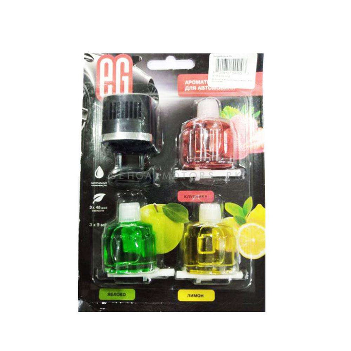 EG Car AC Grille Car Perfume Fragrance With Three Refills