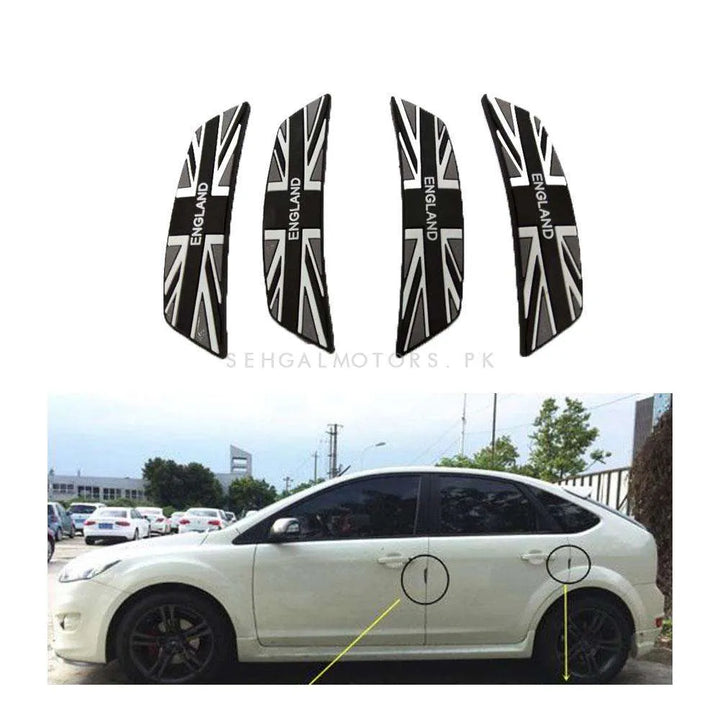 England Flag Door Guards Protectors -Multi