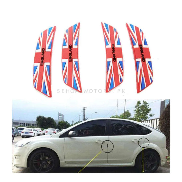 England Flag Door Guards Protectors -Multi