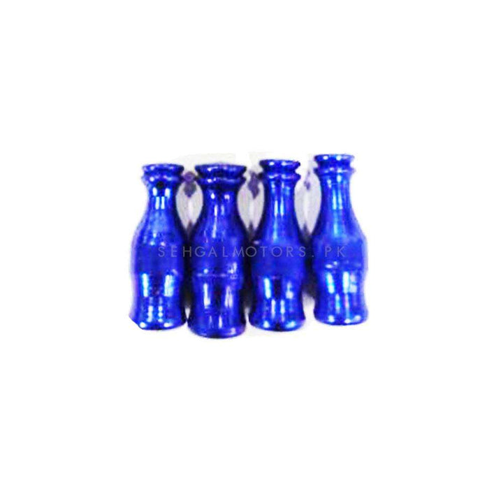 Bottle Design Tire Tyre Air Valve Nozzle Caps - Multi