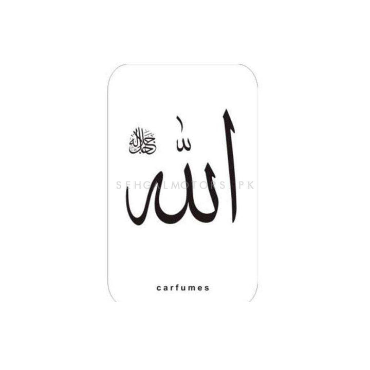 Allah Car Perfume Fragrance Card Multi