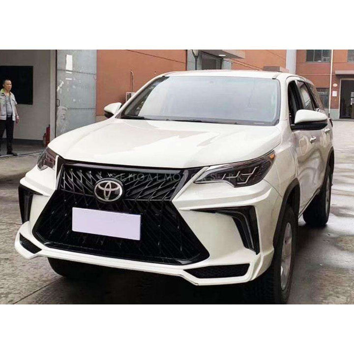 Toyota Fortuner LX570 Lexus Style NKS Bodykit V4 Front and Back 2PC - Model 2016-2021