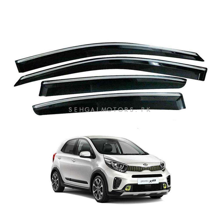 KIA Picanto TXR Air Press Sun Visor With Chrome- Model 2019-2024