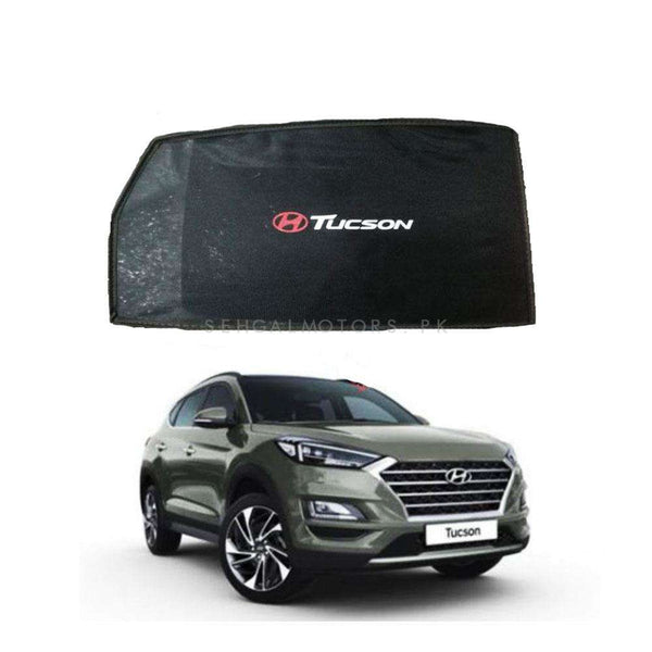 Hyundai Tucson Side Sunshade with Logo - Model 2020-2024