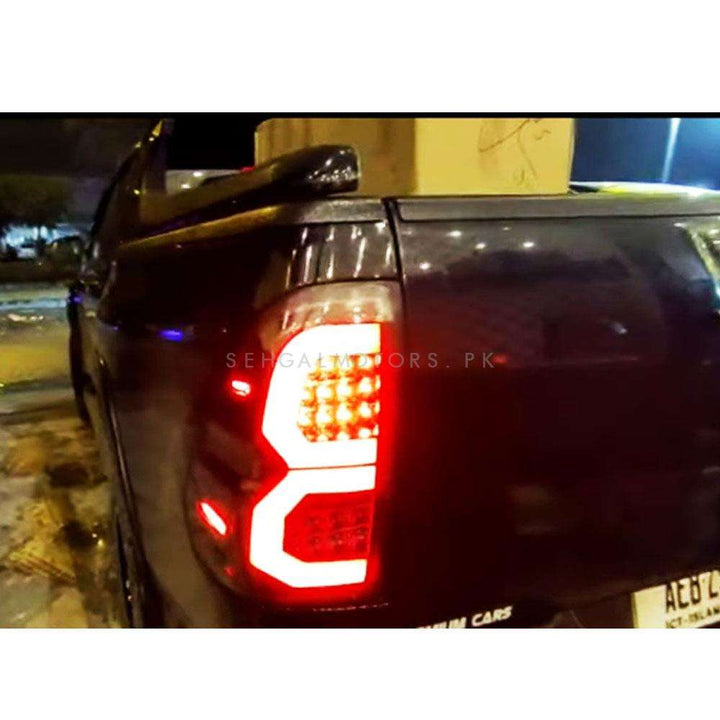 Toyota Hilux Revo/Rocco Back Lamps Light V4 Smoke