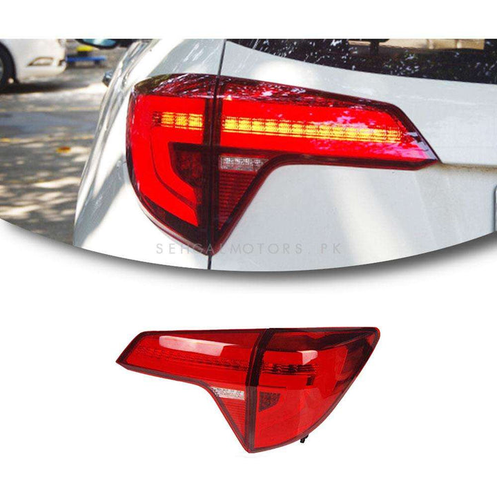 Honda Vezel Running LED Back Lamps Light Red - Model 2013-2021