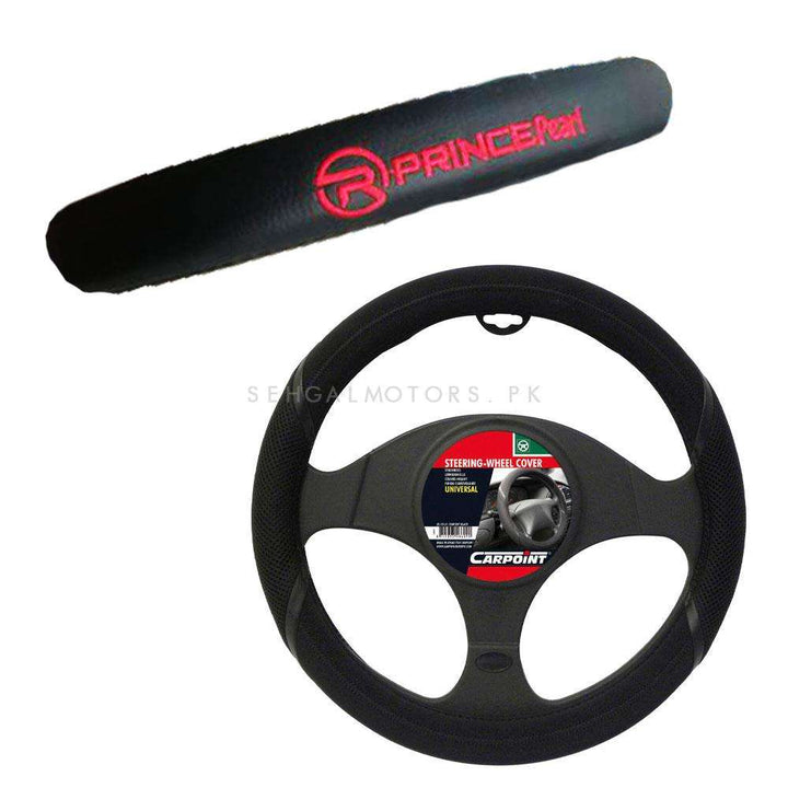 Prince Pearl Special Steering Cover With Logo