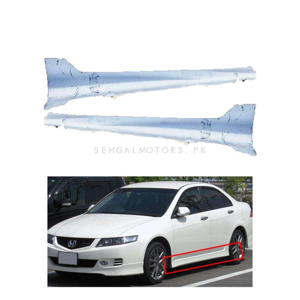 Honda Accord Side Foot Panel Skirts Fiber Glass Pair - Model 2008-2012