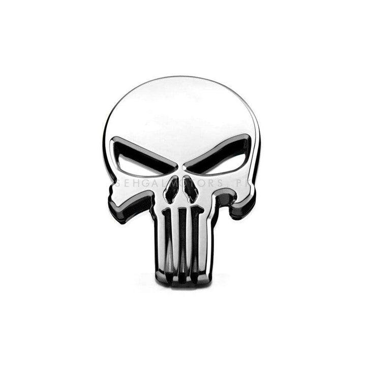 3D Metal Punisher Logo