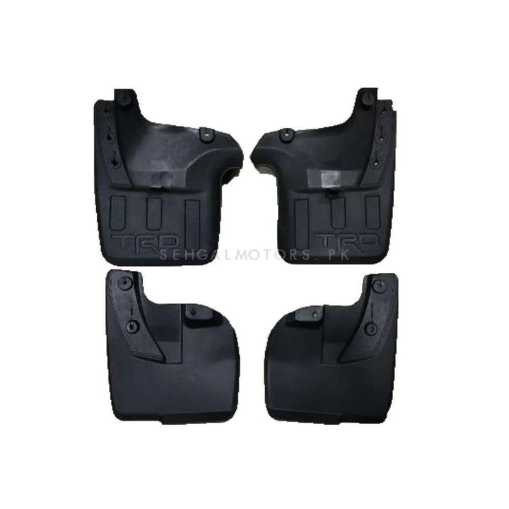 Toyota Fortuner TRD Mud Flaps Black 4 Pieces - Model 2016-2021