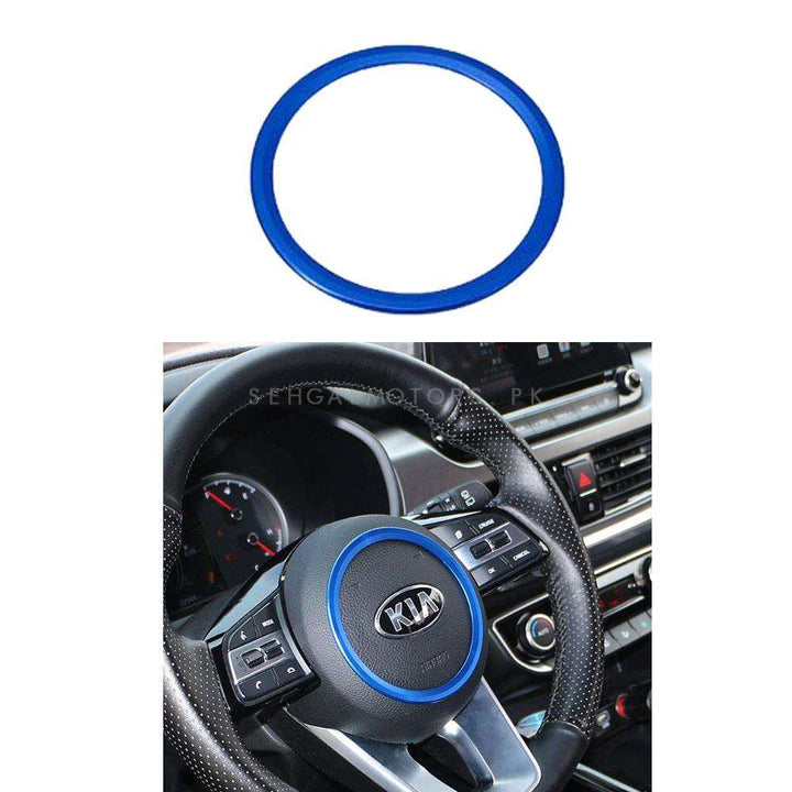 KIA Sportage Steering Ring Blue - Model 2019-2020