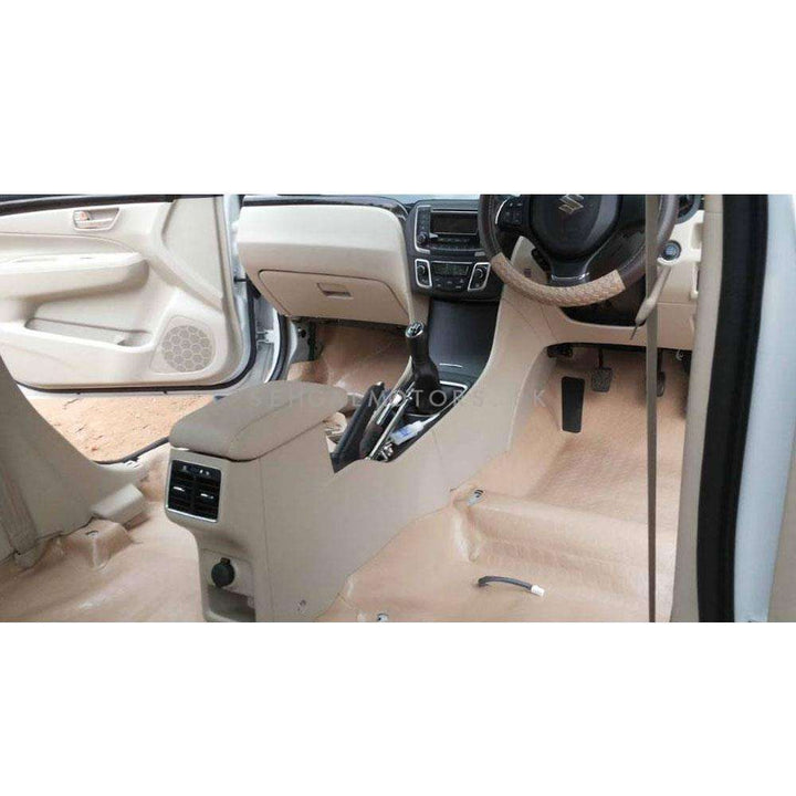 Rexine Floor Matting SUV Beige 13FT