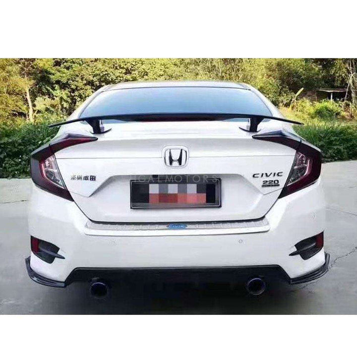 Honda Civic Lifted Wing Type Spoiler - Model 2016-2021