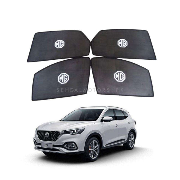 MG HS Side Sunshade with Logo - Model 2020-2021