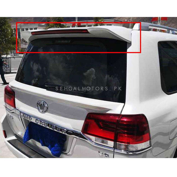 Toyota Land Cruiser Trunk Upper Spoiler Unpainted - Model 2015-2021