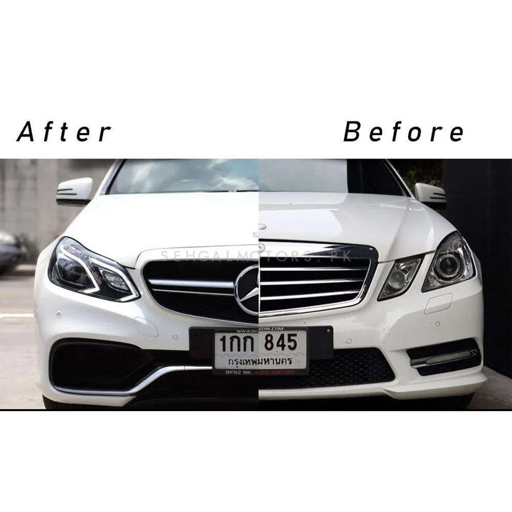 Mercedes Benz E Class E63 W212 Conversion From Old Model 2008 to New Model 2018 Face Uplift - Model 2008 - 2016