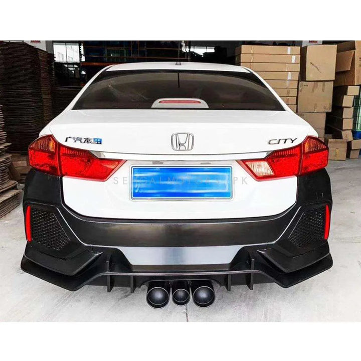 Honda Grace Type R Style BodyKit Front and Rear Bumper 2PC - Model 2017-2020