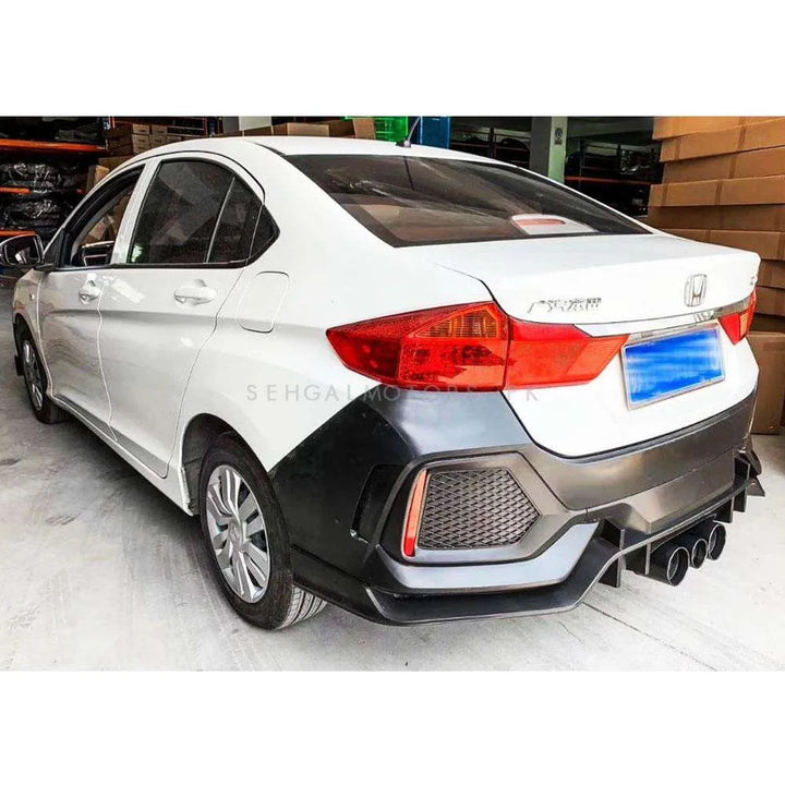 Honda Grace Type R Style BodyKit Front and Rear Bumper 2PC - Model 2017-2020