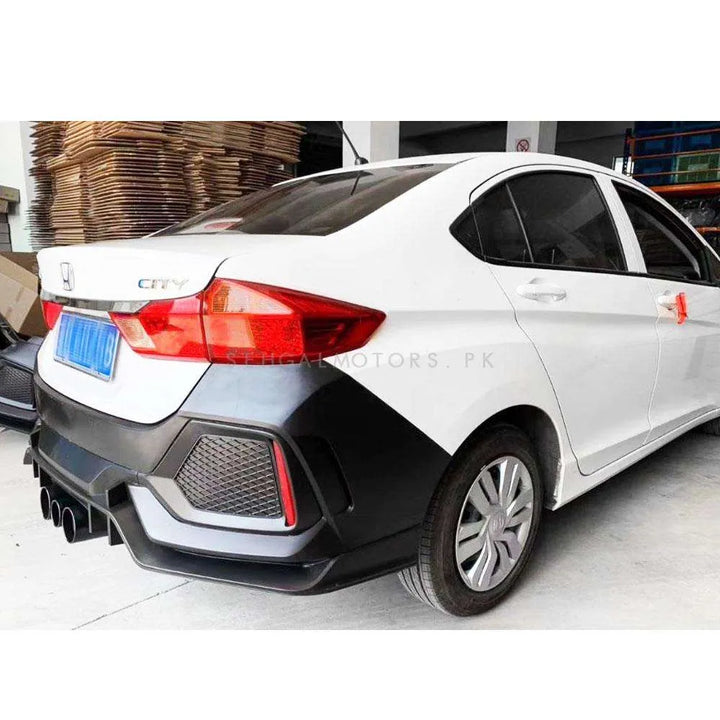 Honda Grace Type R Style BodyKit Front and Rear Bumper 2PC - Model 2017-2020