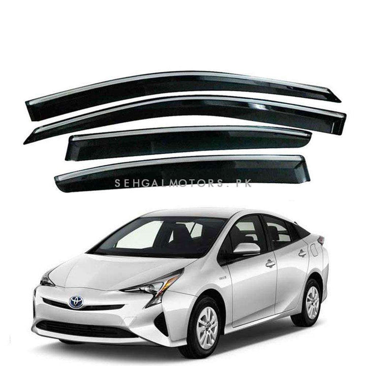 Toyota Prius NB Air Press Sun Visor With Chrome - Model 2003-2009