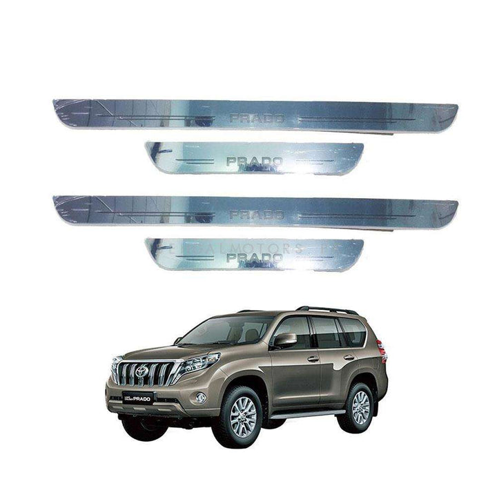 Toyota Prado Metal LED Running Sill Plates / Skuff LED panels - Model 2018-2021