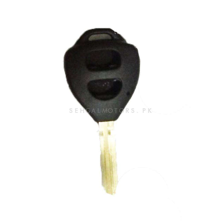 Toyota Vitz Toyota Vitz Replacement Key Shell Case Cover 2 Button Black