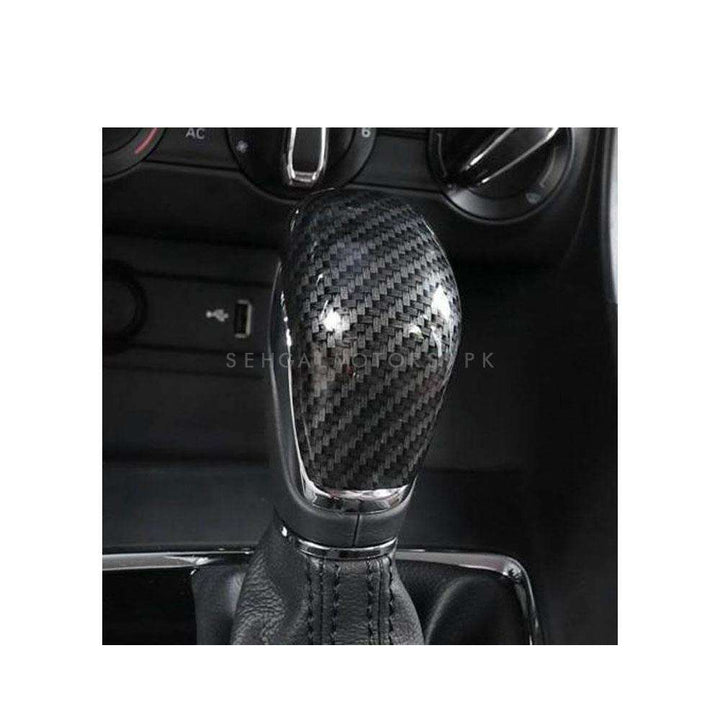 MG ZS Gear Knob Trim Carbon Fiber - Model 2021-2022