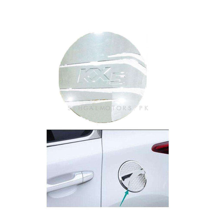 KIA Sportage kx5 Fuel Cap Chrome Cover - Model 2019-2021