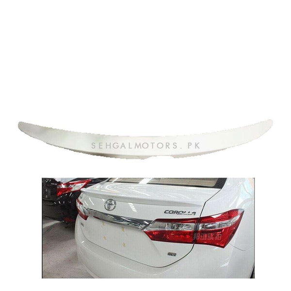 Toyota Corolla FG Lip Spoiler Unpainted - Model 2014-2021