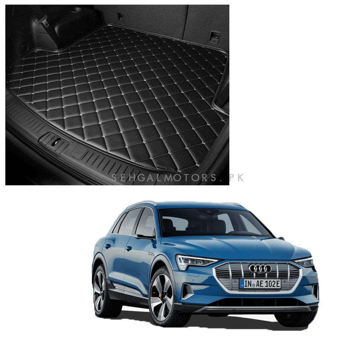 Audi E Tron 7D Trunk Mat Mix Thread - Model 2020-2025