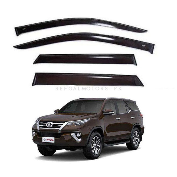 Toyota Fortuner TXR Air Press Sun Visor Without Chrome - Model 2016-2021