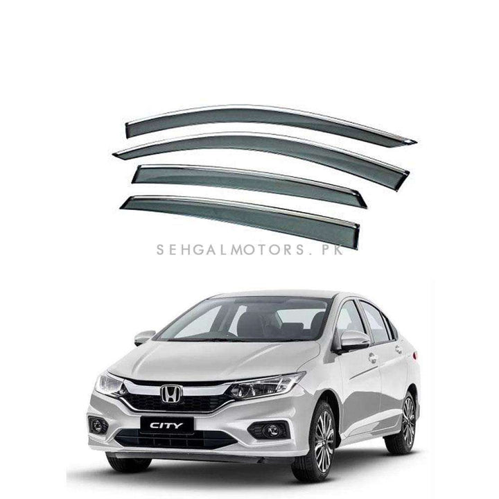 Honda City NB Air Press Sun Visor With Chrome - Model 2021- 2022