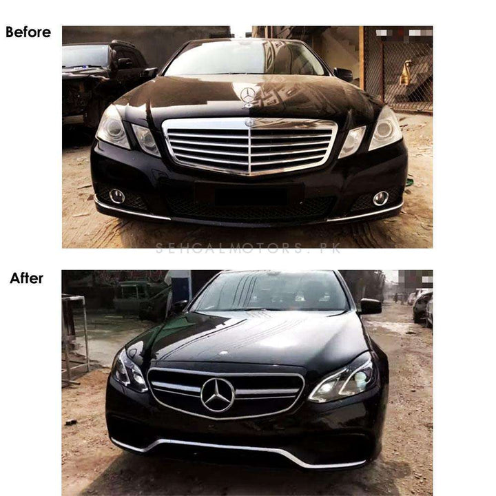 Mercedes Benz E Class E63 W212 Conversion From Old Model 2008 to New Model 2018 Face Uplift - Model 2008 - 2016