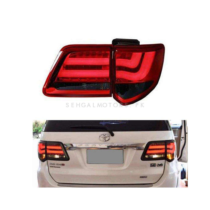 Toyota Fortuner Lava Style Back Lamps Lights - Model 2013-2016