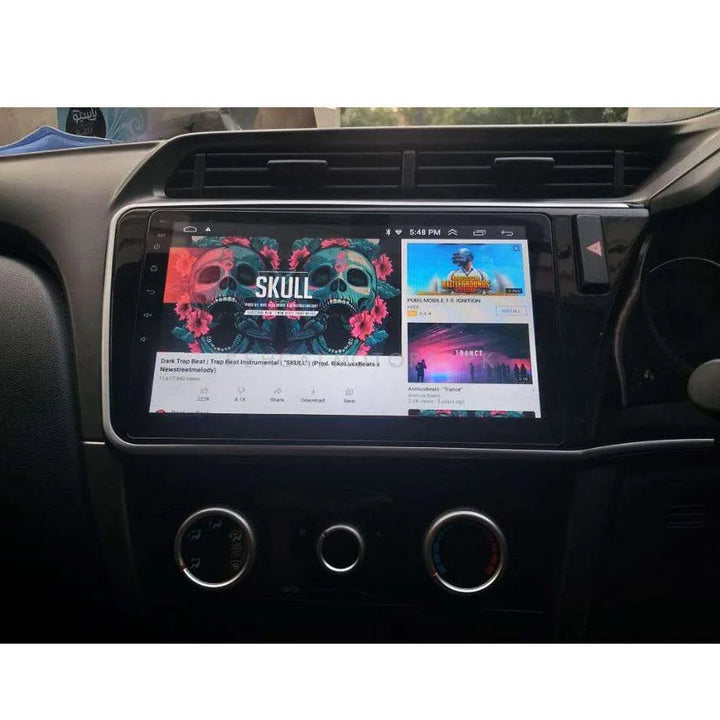 Honda City Android LCD Black 10 Inches - Model 2021-2024 | 9th Gen