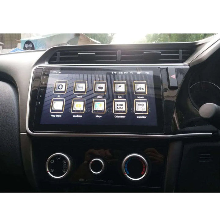 Honda City Android LCD Black 10 Inches - Model 2021-2024 | 9th Gen