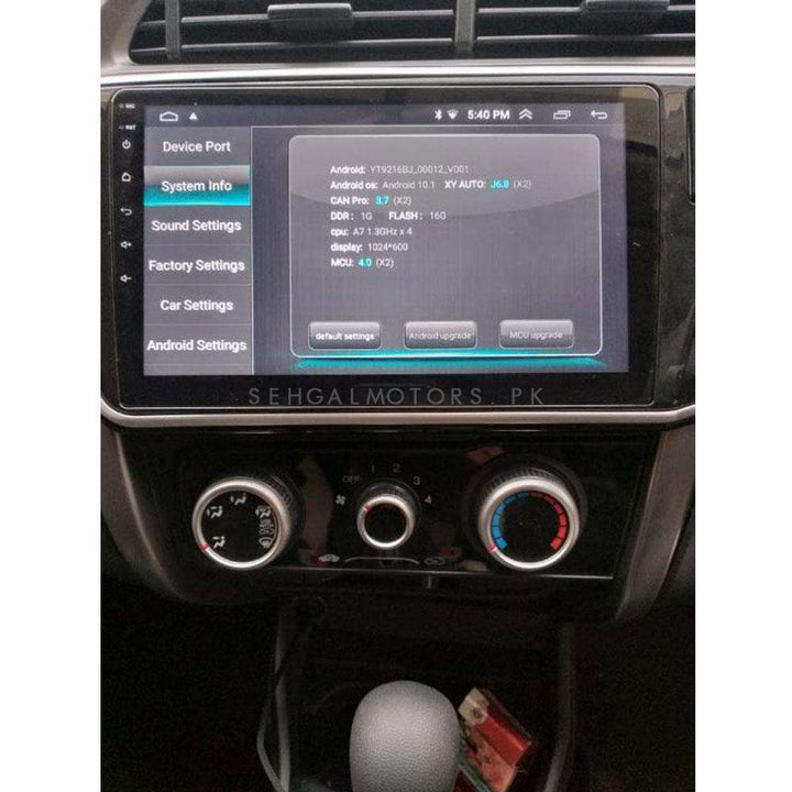 Honda City Android LCD Black 10 Inches - Model 2021-2024 | 9th Gen