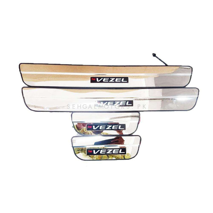 Honda Vezel Metal LED Sill Plates / Skuff LED panels