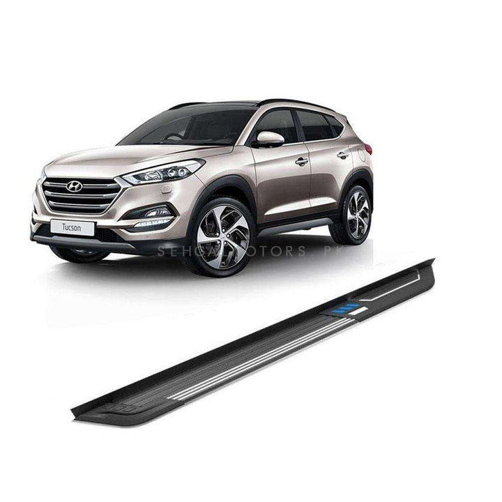 Hyundai Tucson Style Side Steps Without LED - Model 2020-2024