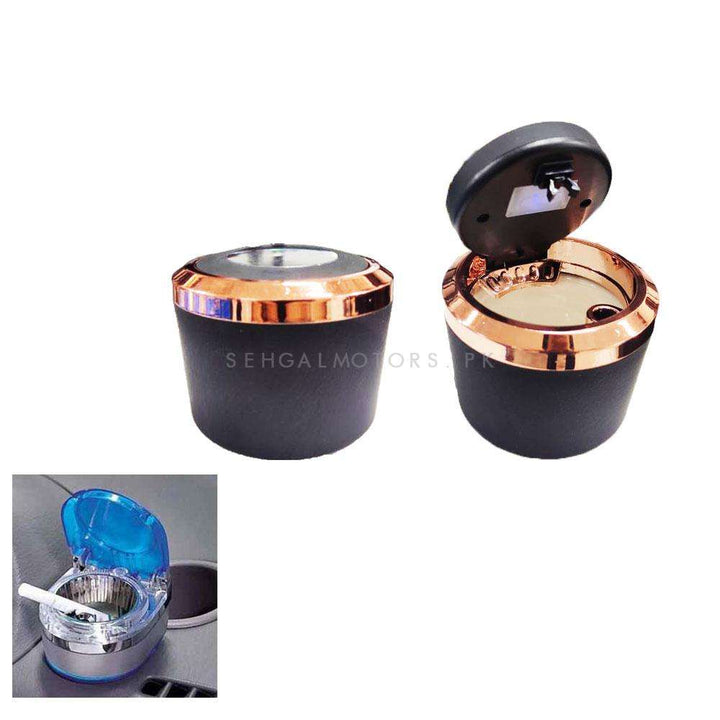 Mini Car Portable Ashtray For Crossover Cars - Multi Color