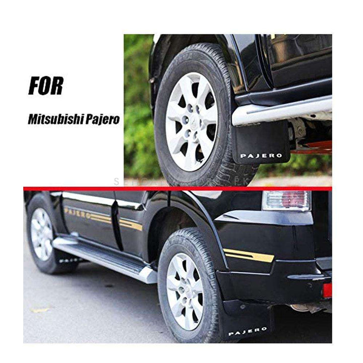 Mitsubishi Pajero NB Mud Flaps 4Pcs - Model 2006 - 2018