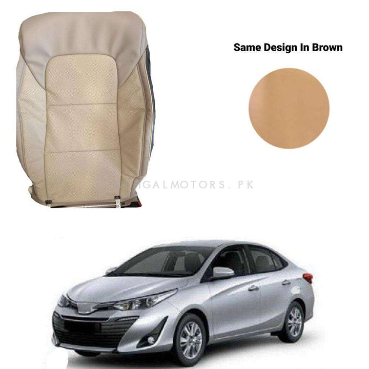 Toyota Yaris Breathable Seat Covers Brown - Model 2020-2021