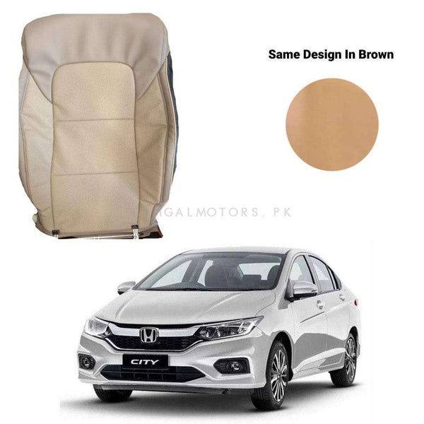 Honda City Breathable Seat Covers Brown - Model 2021-2022