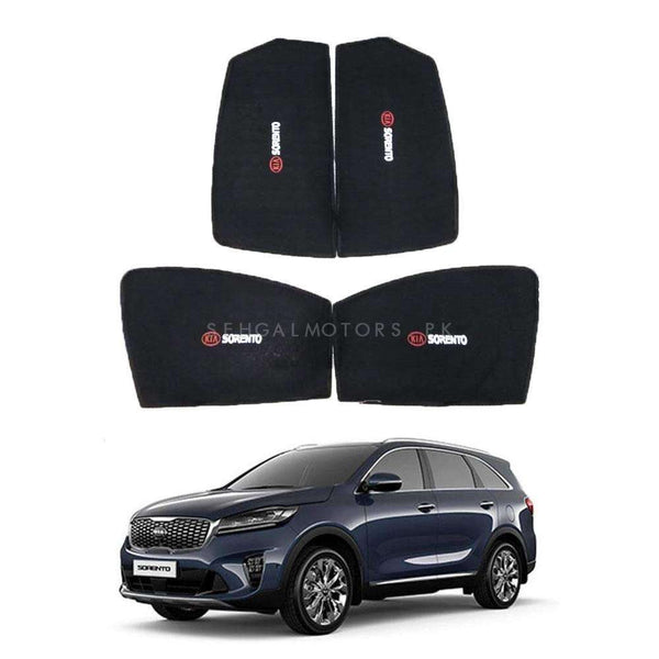 KIA Sorento Foldable & Flexible Side Sunshade with Logo - Model 2020-2024