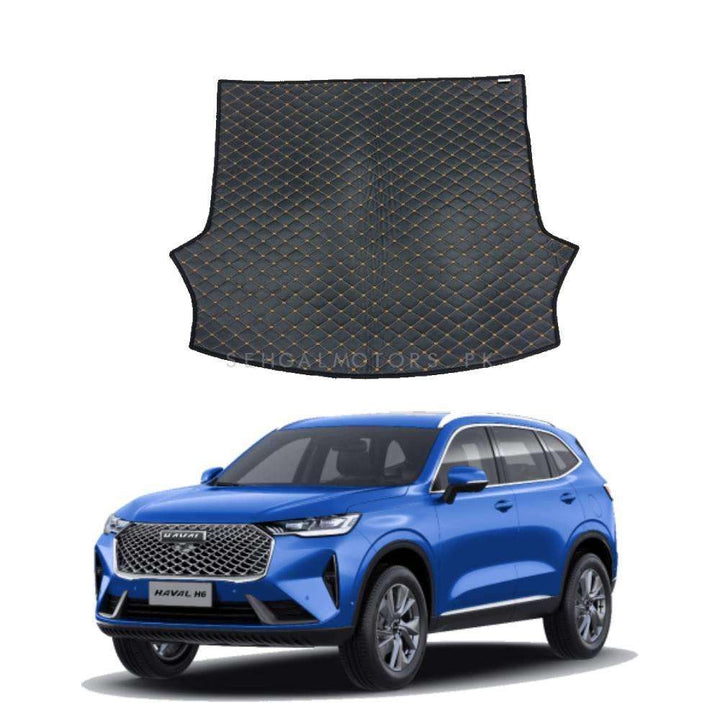 Haval H6 7D Trunk Mat Mix Thread - Model 2021-2024