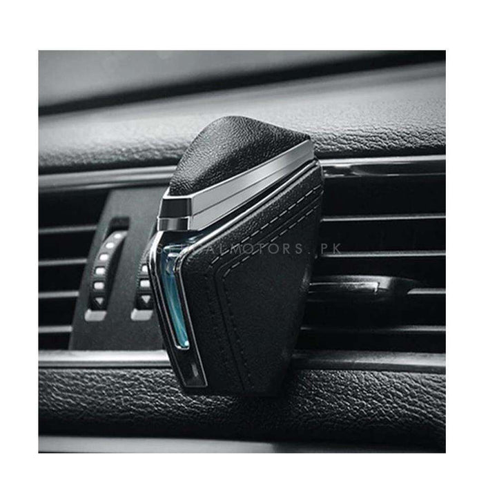 Leather Style AC Grille Car Perfume Fragrance - Mix Color